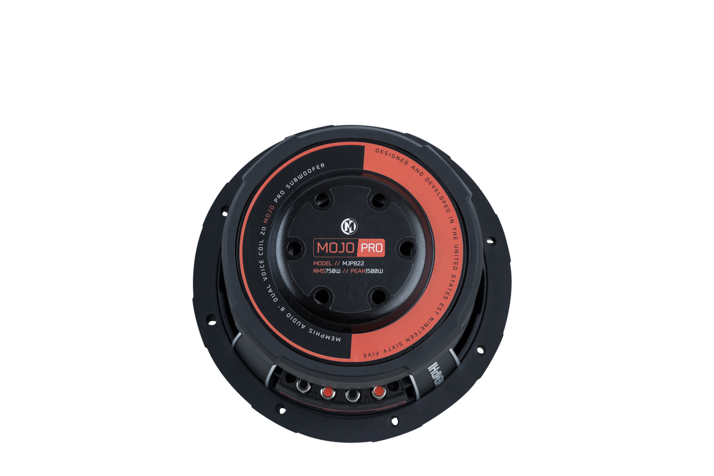 Car subwoofer with 'MOJO PRO'