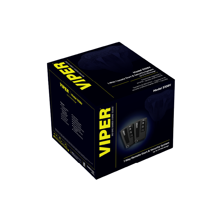 VIPER 5108V 1-Way Security and Remote Start System