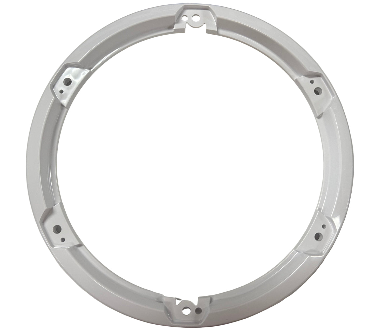 JL Audio Marine M6 7.7 Inch Gloss White Sport Speaker Trim Ring, Single