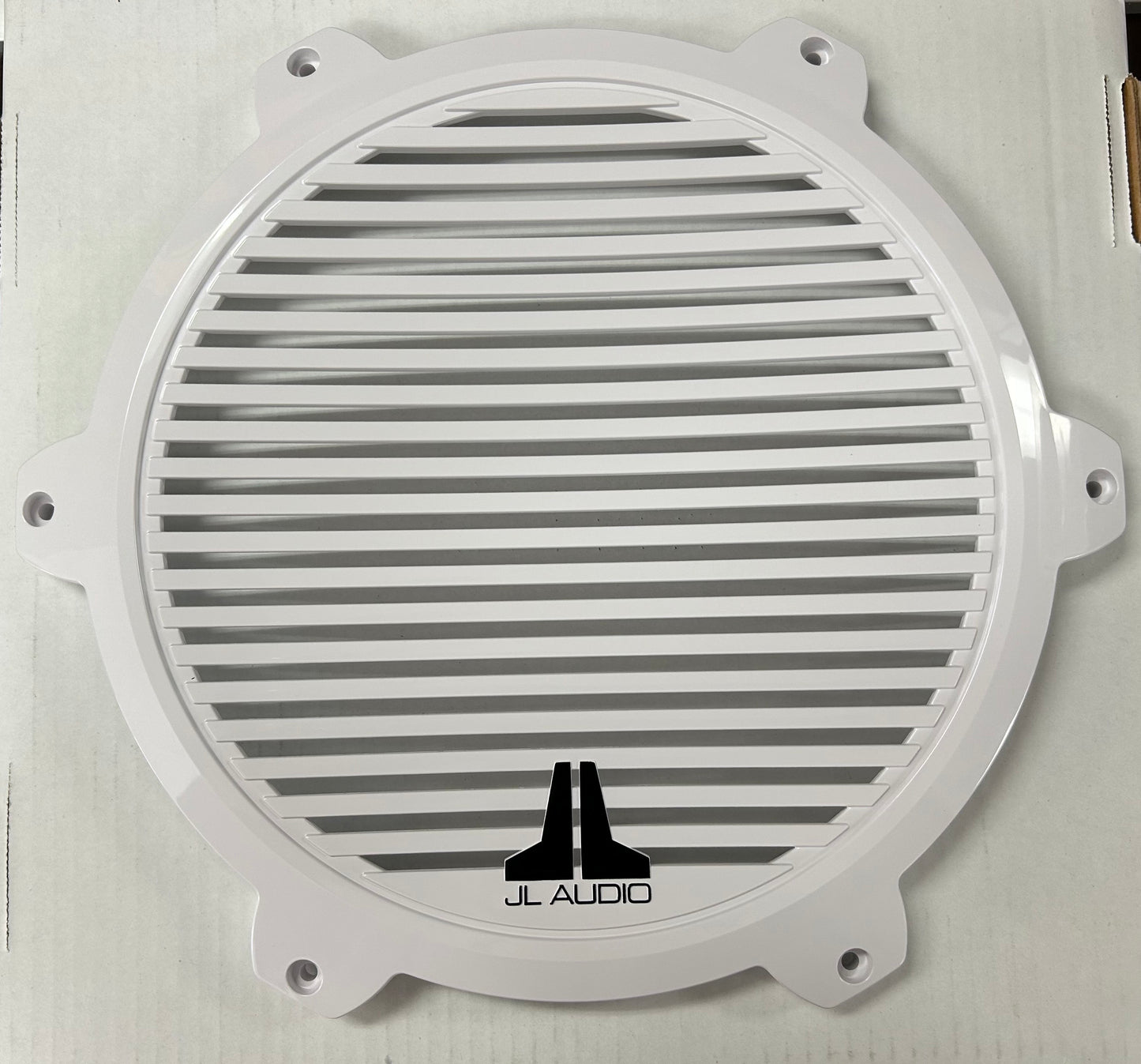 JL Audio M7-12SGI-C-Gw-RP Gloss White M7 12" Marine Subwoofer Classic Grille Insert, Single