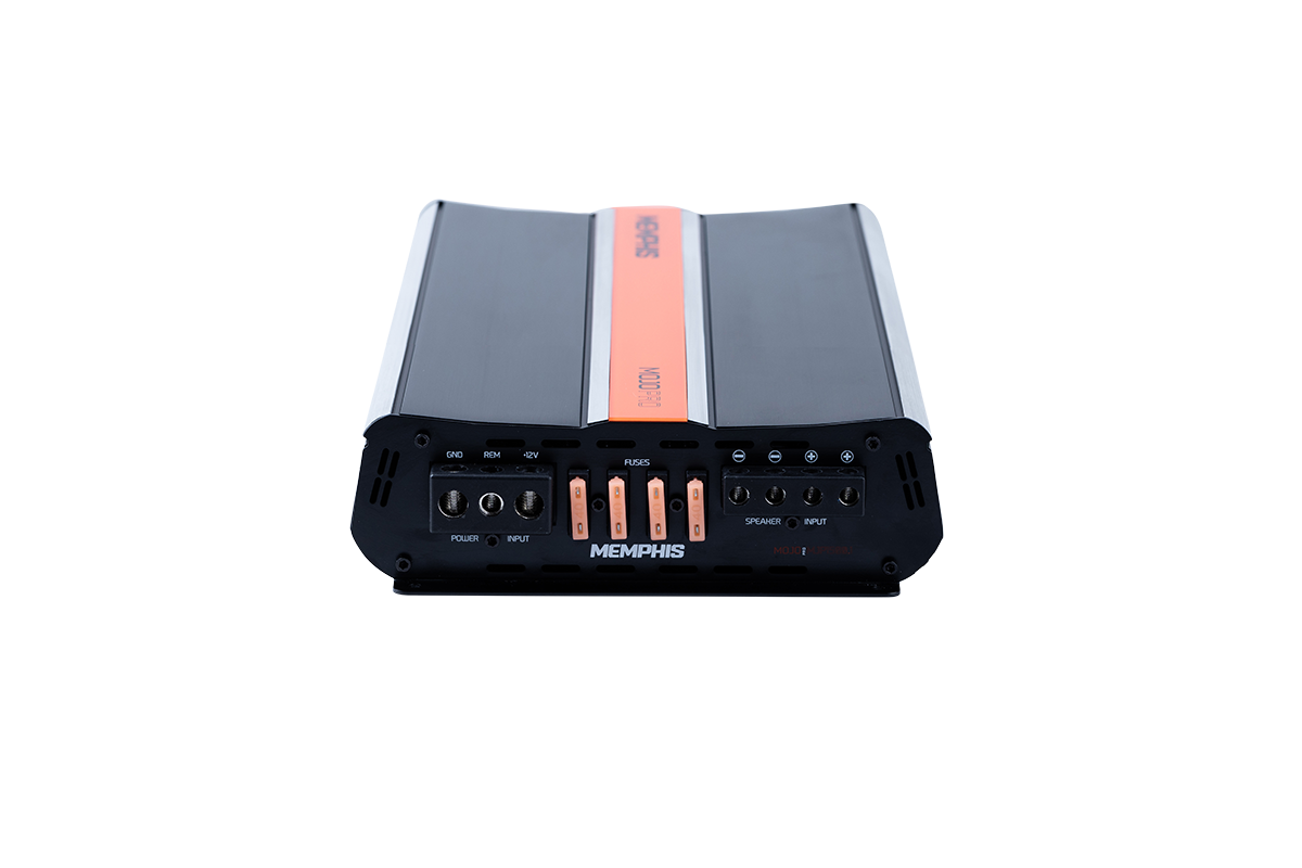 Memphis Car Audio MJP2000.1 MOJO Pro 2000W 1-Ohm Monoblock Amplifier for Powerful Bass