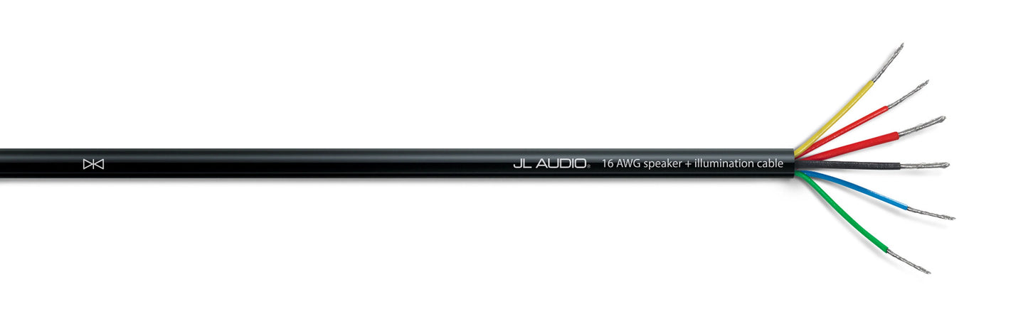 JL Audio XD-BLKMFC-250 Black 6-Conductor Multifunction Cable