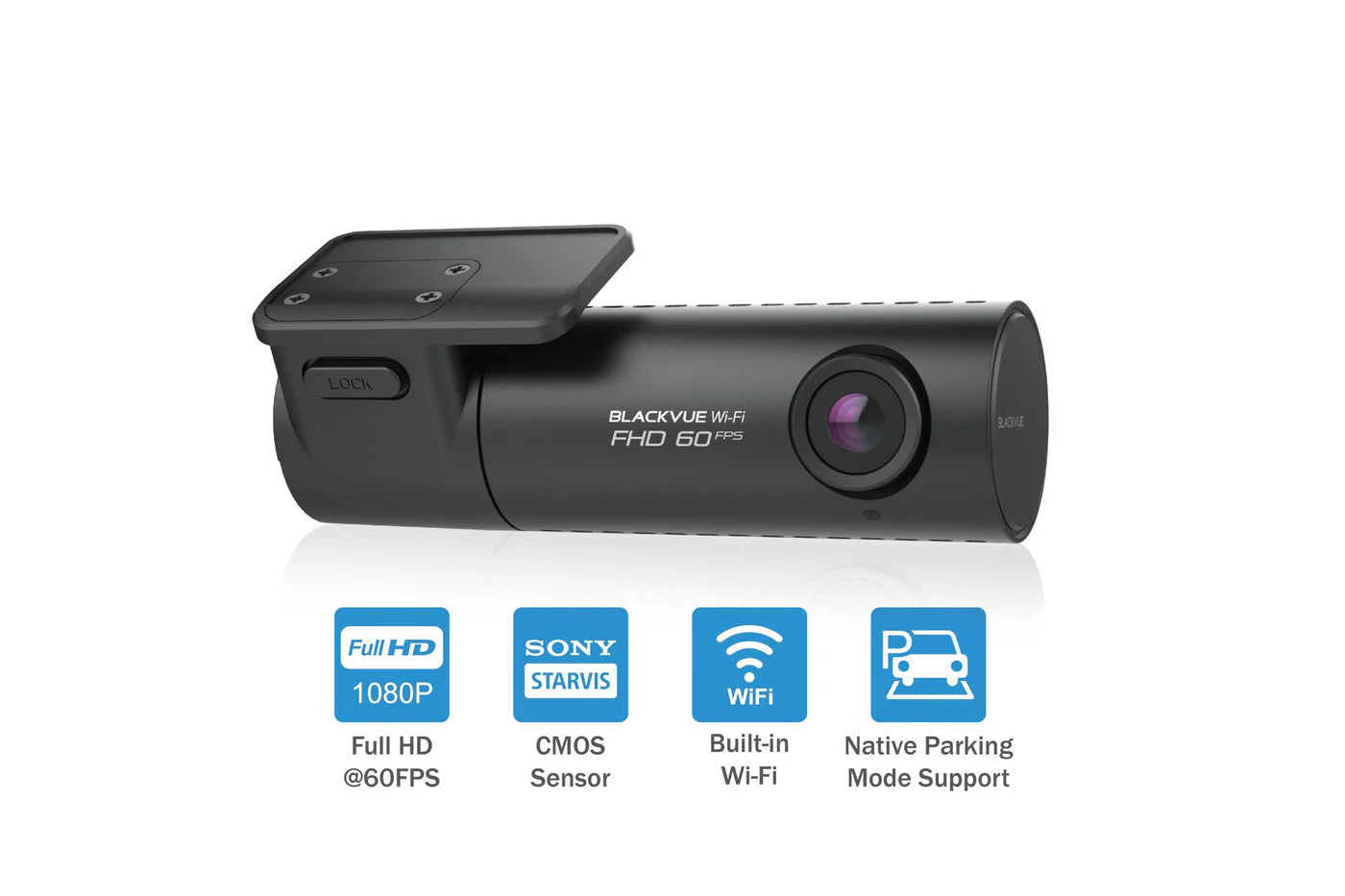 BlackVue DR590X-2CH Dual Lens Dash Cam with WiFi