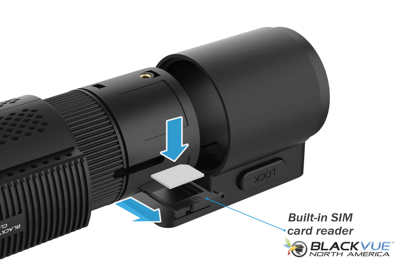 BlackVue DR770X-2CH-IR-LTE 1080p LTE Dash Cam With SIM Card