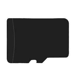 Black rectangular object