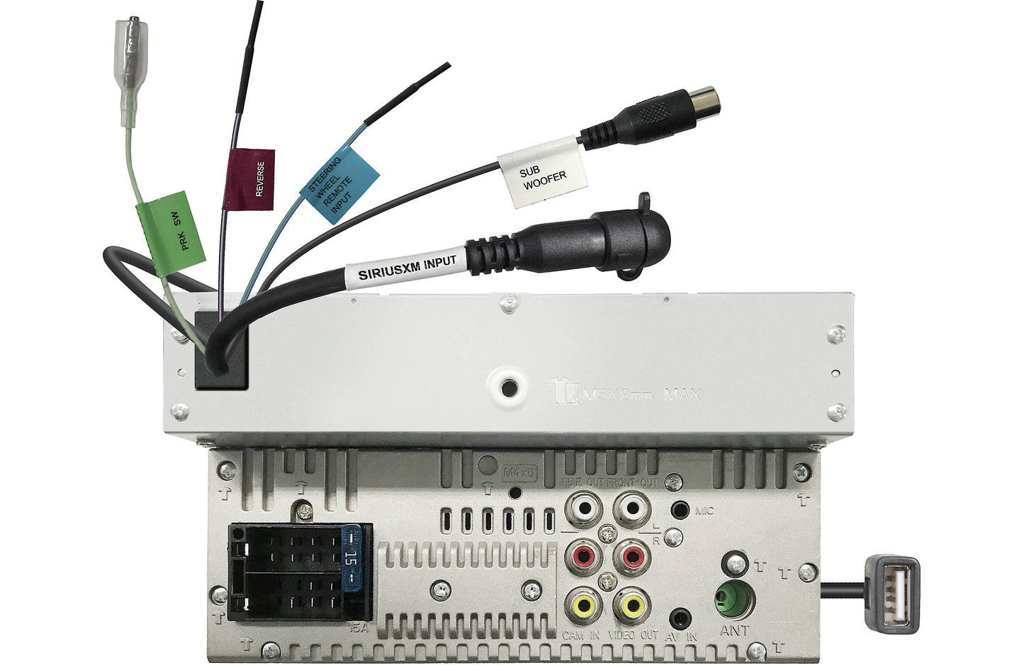 Back of a electronic device