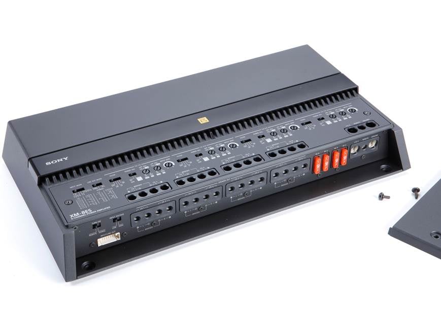 Sony XM-8ES Mobile ES™ Series 8-channel car amplifier — 100 watts RMS x 8