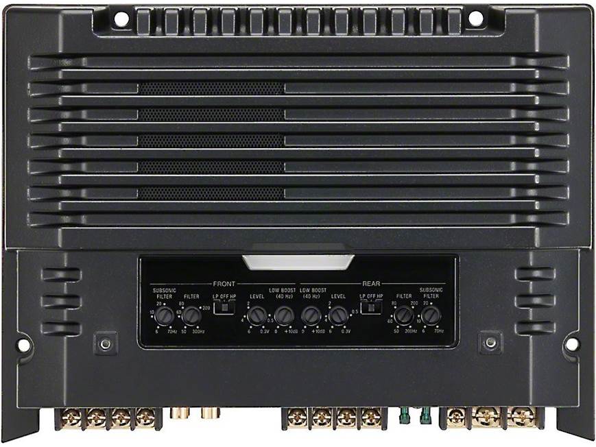Sony Sony XM-GS4 4-channel car amplifier — 70 watts RMS x 4