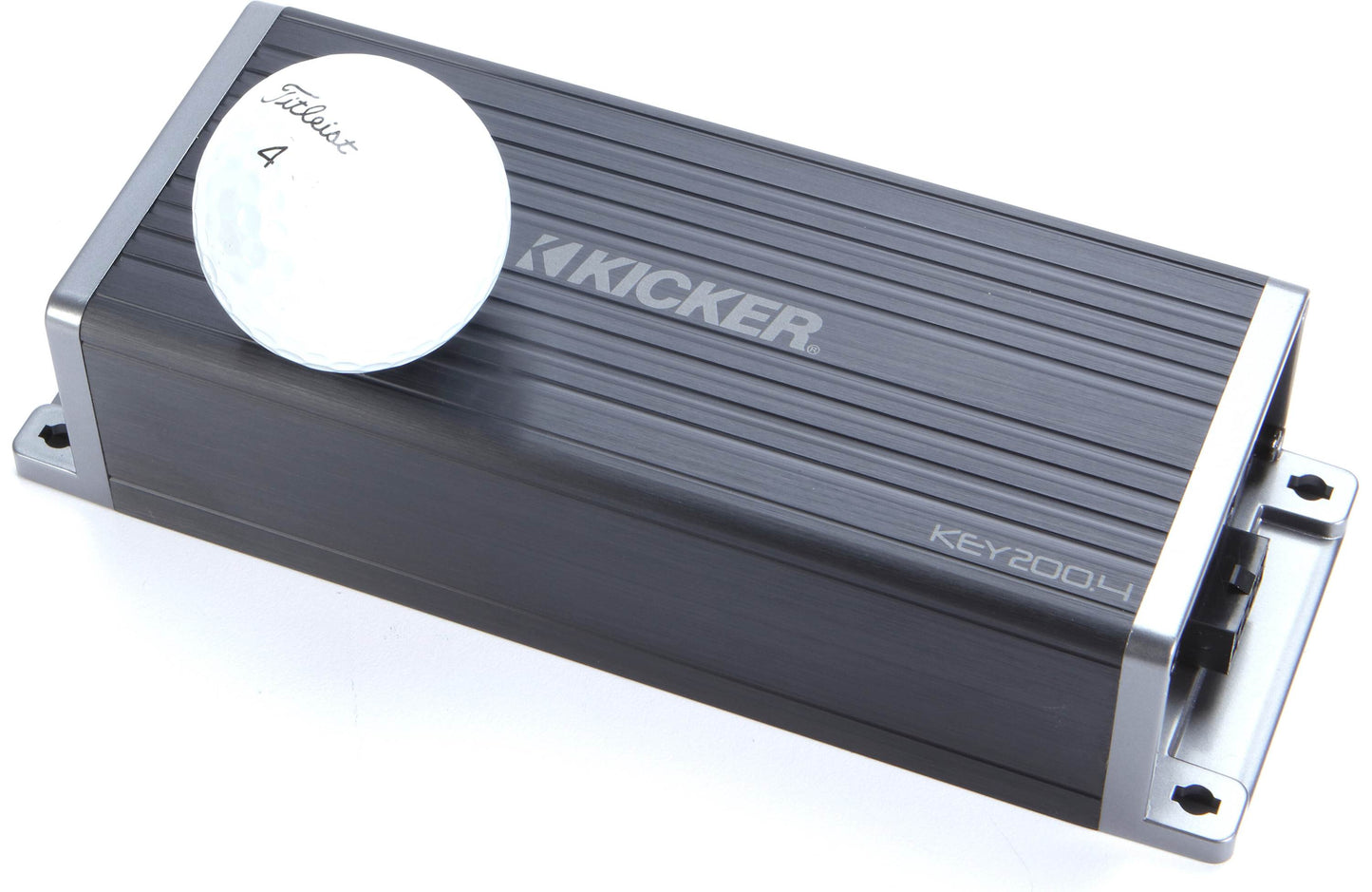Kicker 47KEY2004 KEY200.4 Smart 4-Ch. Amplifier (auto-EQ/processor)