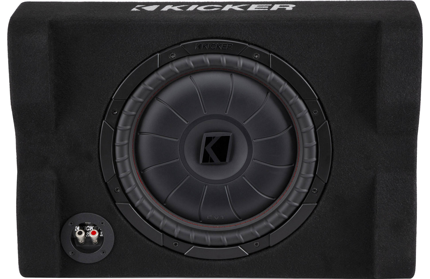 Kicker 48CVTDF122 Down-Firing 12" CompVT 2-Ohm Enclosure