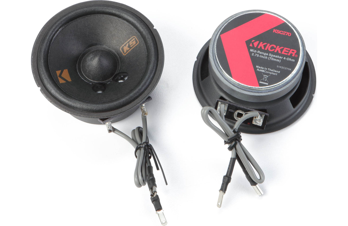 Kicker KSC270 2.75" Mid/Tweeters