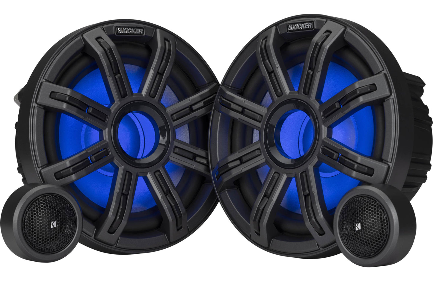 Kicker 51MSS8 MSS 8" 4 Ohm LED Component System