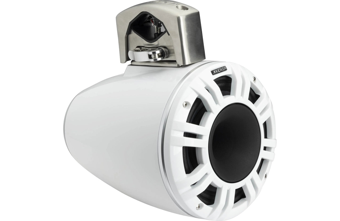 Kicker KMTCXL8W White HLCD Tower System (51KMTCXL8W)