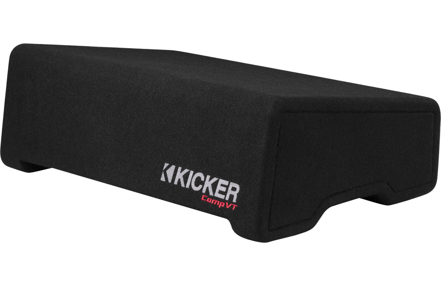 Kicker 52CVTDF122 Down-Firing 12" CompVT 2-Ohm Enclosure - Enclosed Subwoofer Box