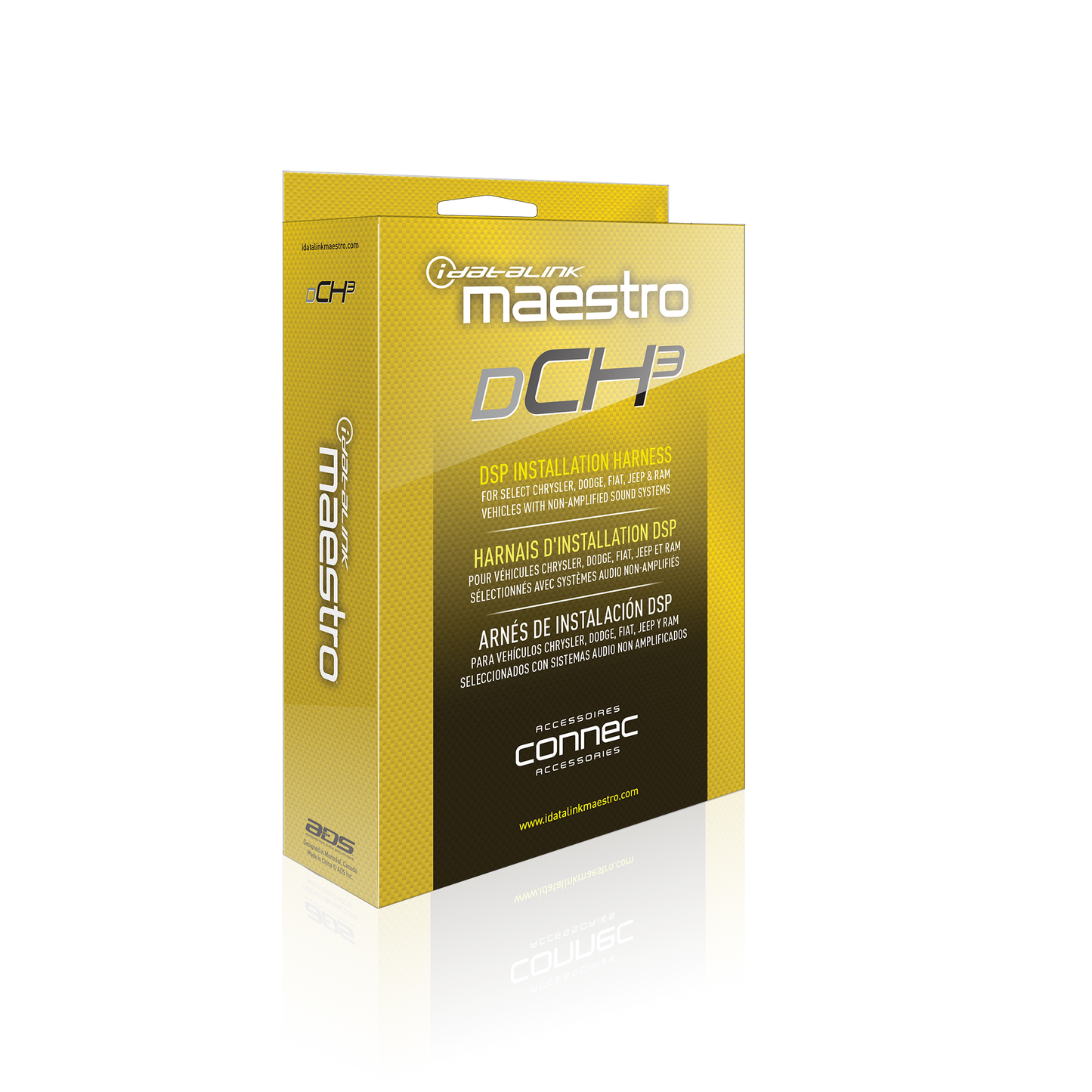 iDatalink HRN-DSP-CH3 For Rockford Fosgate DSR1 Chrysler, Dodge, Fiat, Jeep and Ram Amp Harness