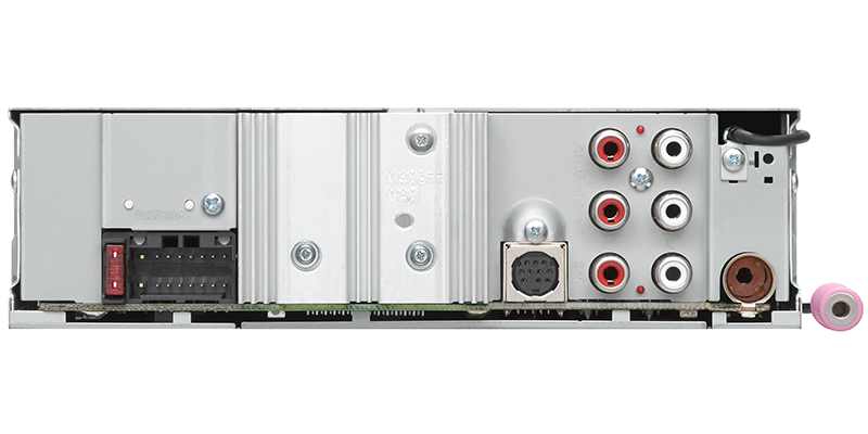 Kenwood KMM-BT38 Bluetooth USB single DIN Media Receiver (No CD) with Alexa