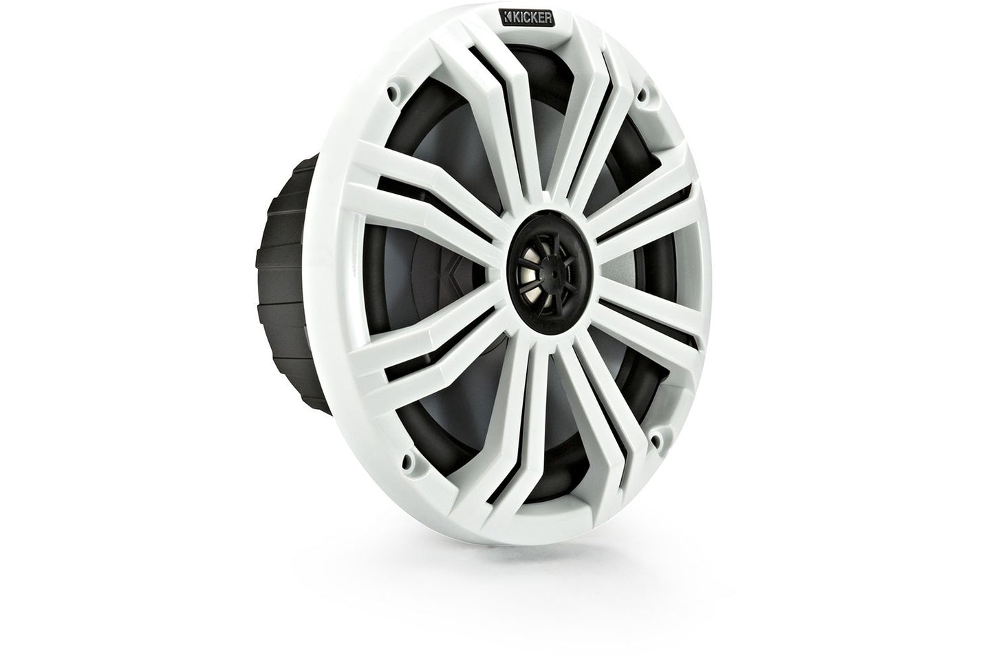 Kicker KM84LCW KM 8" 4 Ohm LED Coaxial