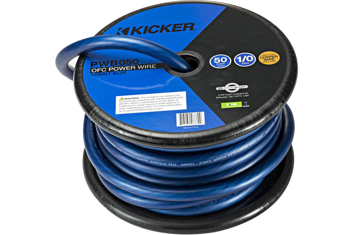 Kicker PWB0500 / PWB050 50ft 1/0AWG Power Cable