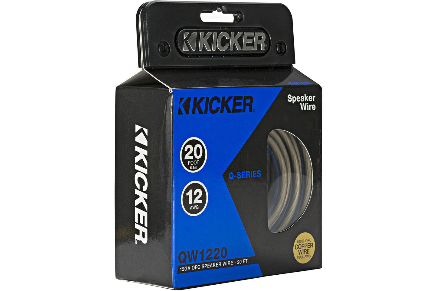 Kicker QW1220 12AWG 20ft Speaker Wire