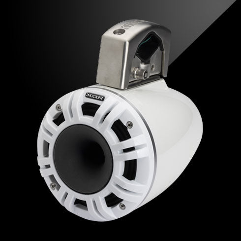 Kicker KMTCXL65W White HLCD Tower System (51KMTCXL65W)