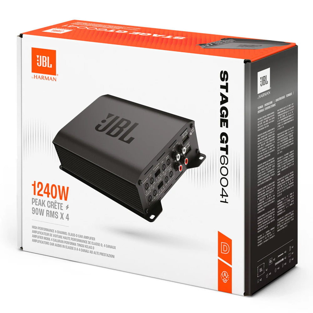 JBL Stage GT 60041 4 Channel Amplifier STAGEGT60041