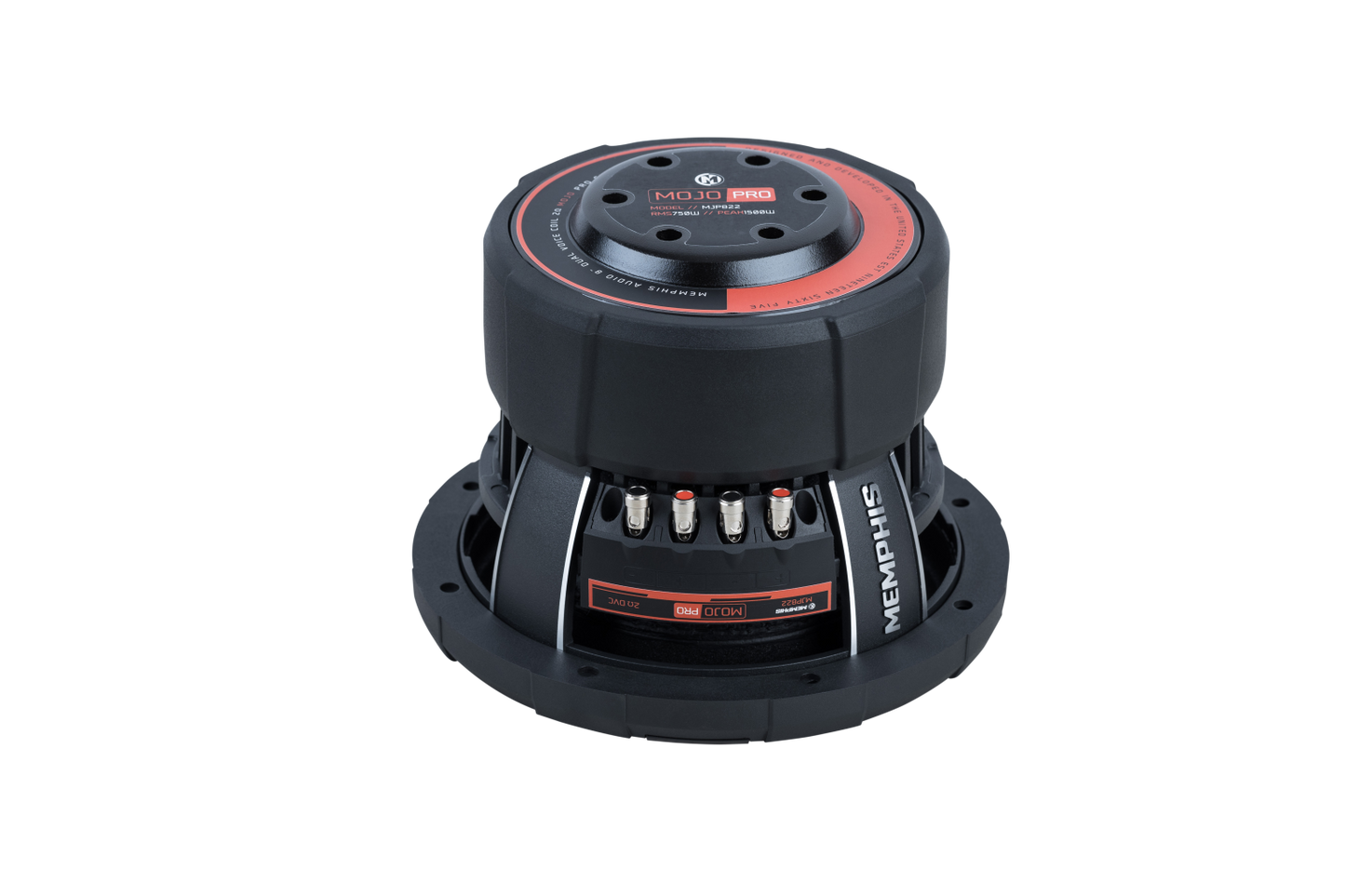 Memphis Audio MJP844 MOJO Pro 8 Inch Dual 4-Ohm Subwoofer