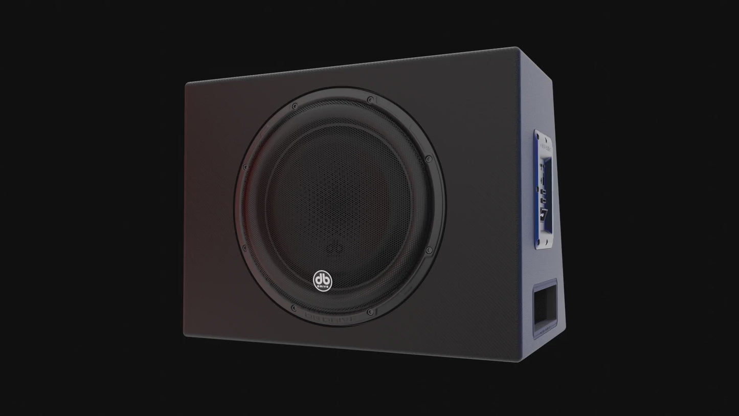 DB Drive DX-BC12A : 12 in. Amplified Bass Crate Enclosure