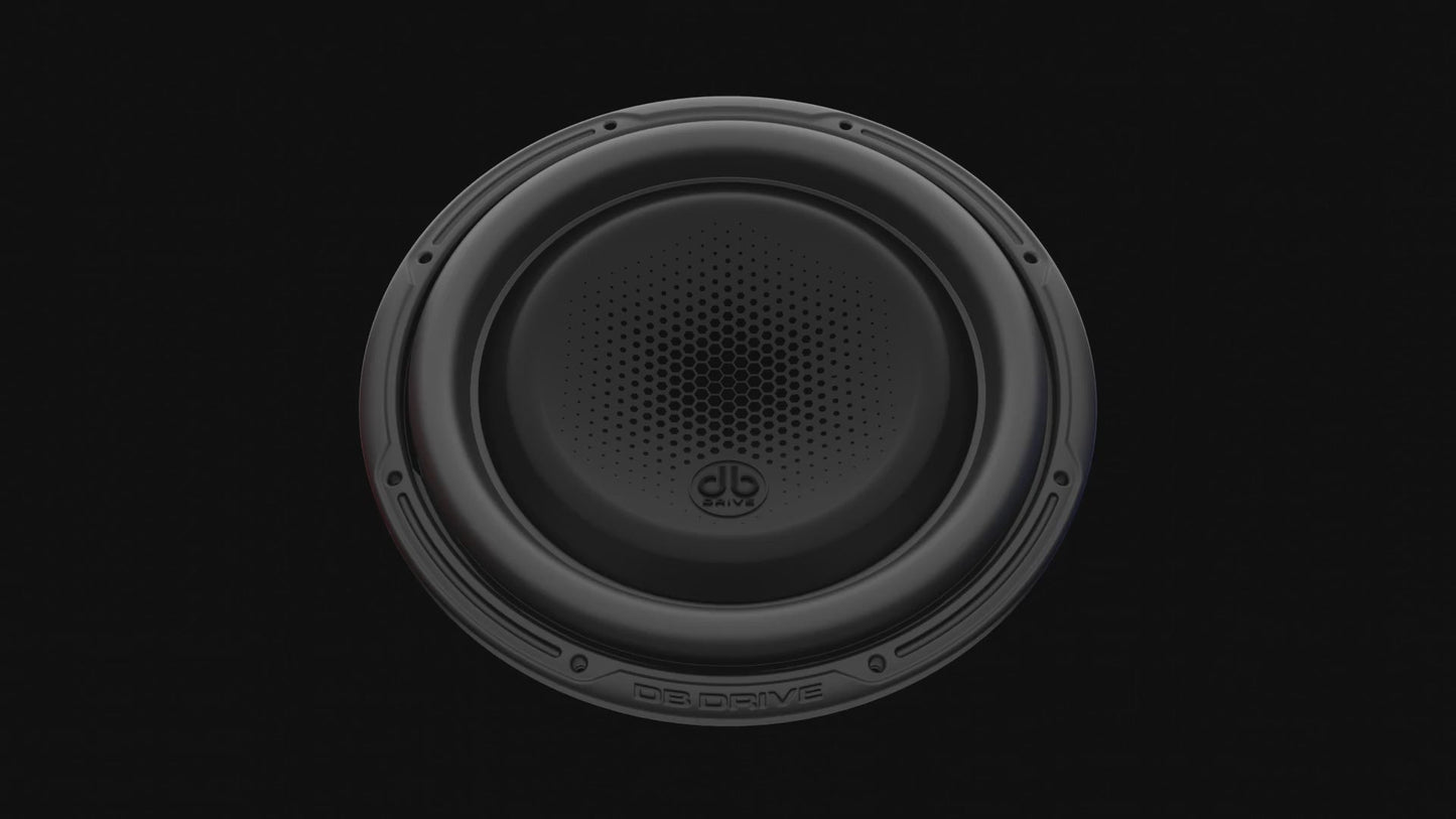 DB Drive DX-W12D2 : DX 12 in. Dual 2-Ohm Subwoofer