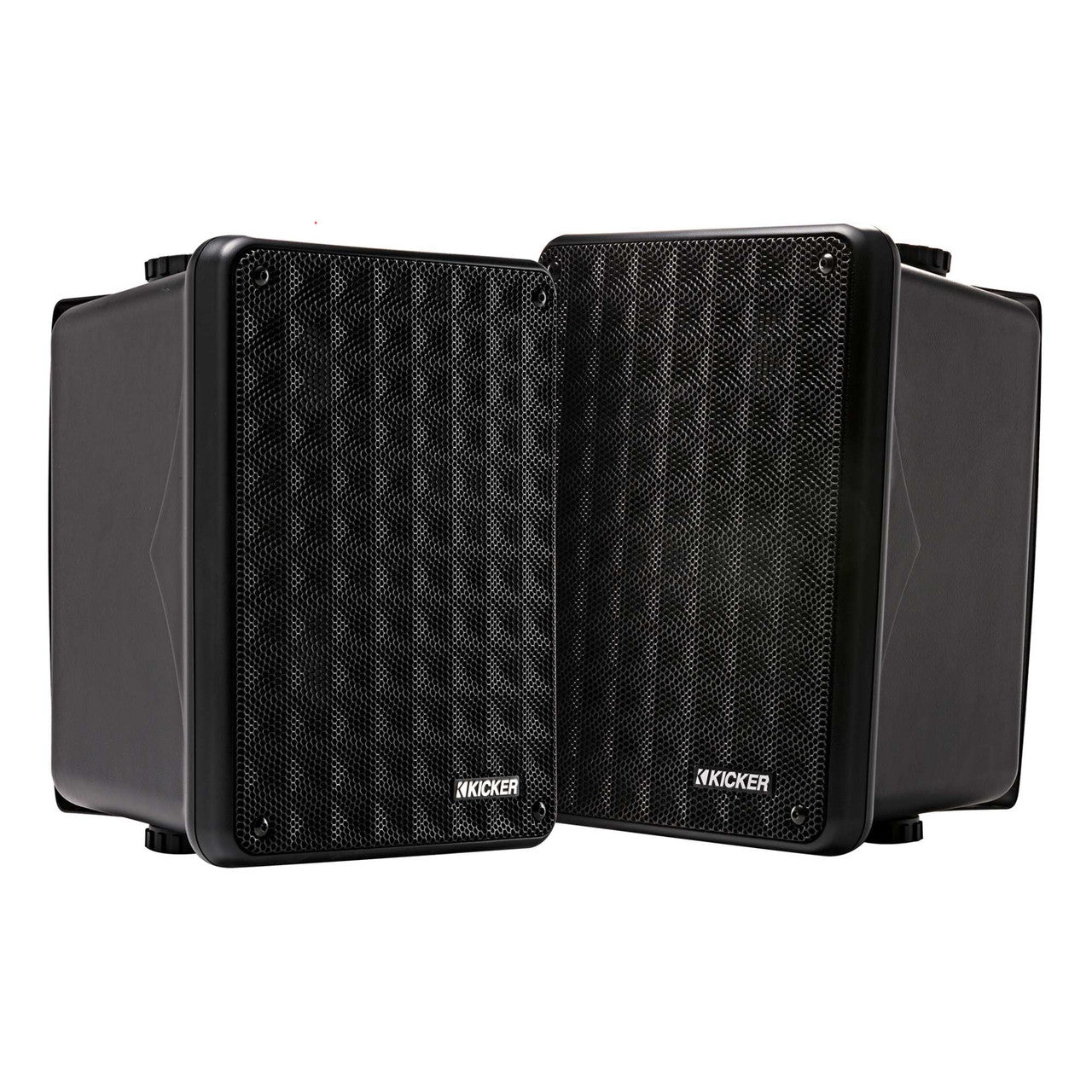 Kicker 46KB6B Full Range Indoor Outdoor Speakers (Pair) Weatherproof