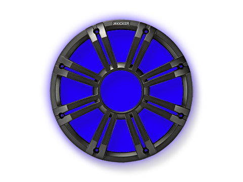 Kicker 45KMG10W 10" Grille LEDs White
