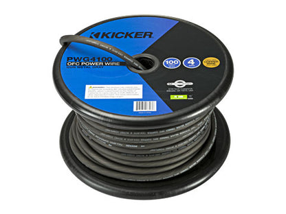 Kicker 46PWG4100 100ft 4AWG Power Cable