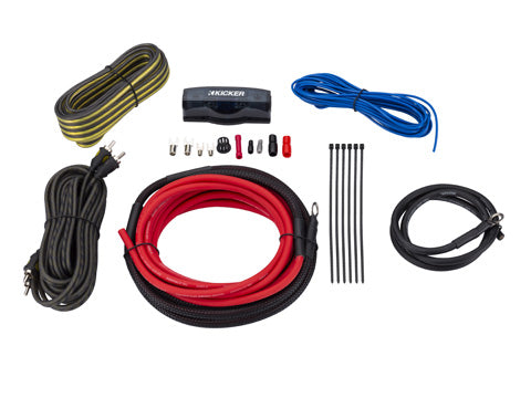 Kicker 47VK8 8AWG 2-Channel V-Series Value Amp Kit