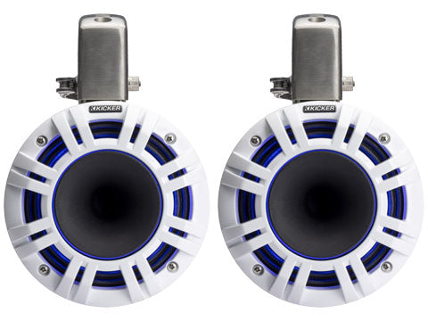 Kicker KMTCXL65W White HLCD Tower System (51KMTCXL65W)