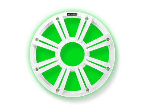 Kicker 45KMG10W 10" Grille LEDs White