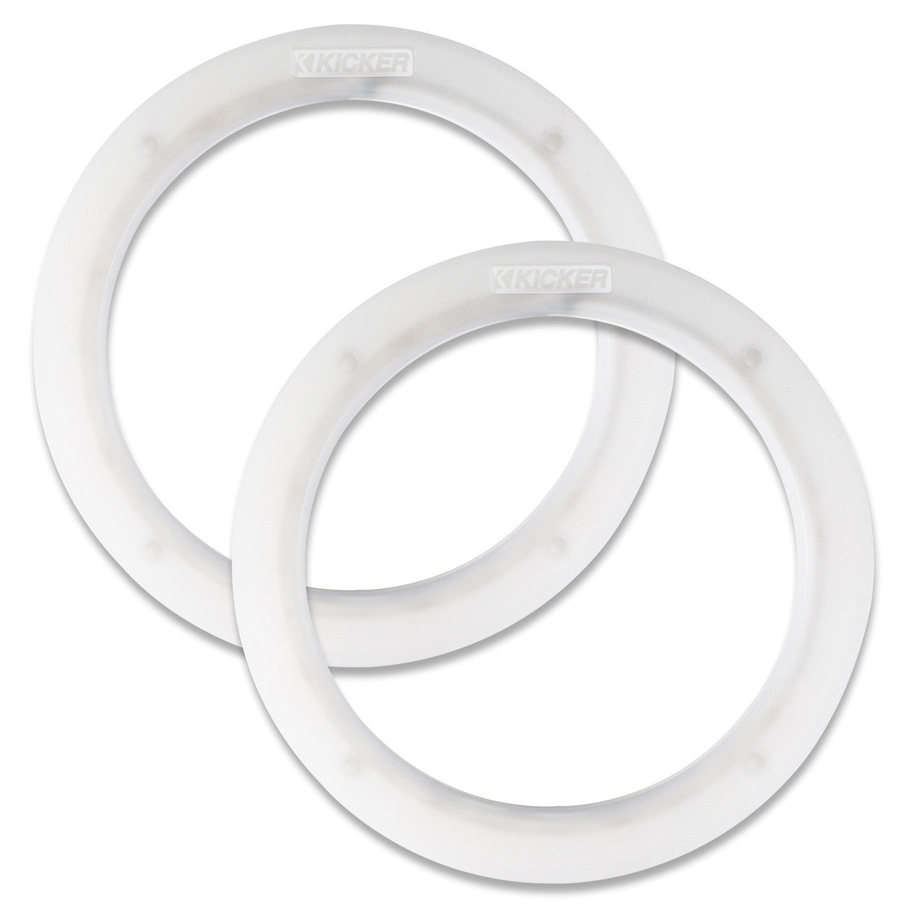 Kicker 47KLSR8 8 Inch Led Lighted Speaker Ring, Pair