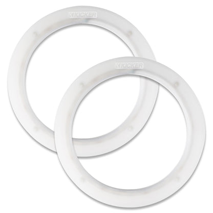 Kicker 47KLSR8 8 Inch Led Lighted Speaker Ring, Pair