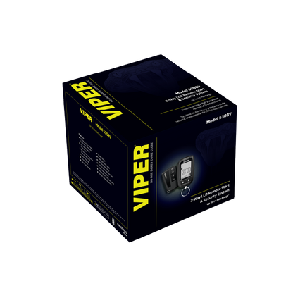 VIPER 5308V Enhanced LCD 2-Way Security and Remote Start System