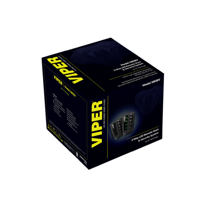 VIPER 5808V LED 2-Way Security + Remote Start System