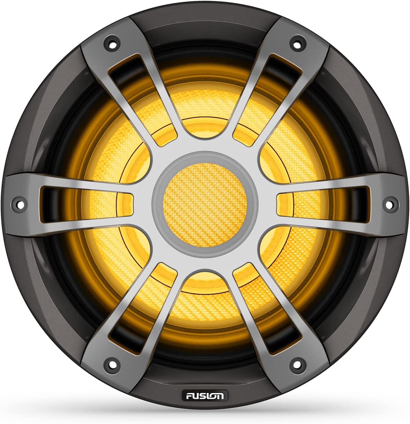 Garmin Fusion® Signature Series 3i Marine Subwoofers, 10" 600-watt CRGBW Sports Gray Marine Subwoofer