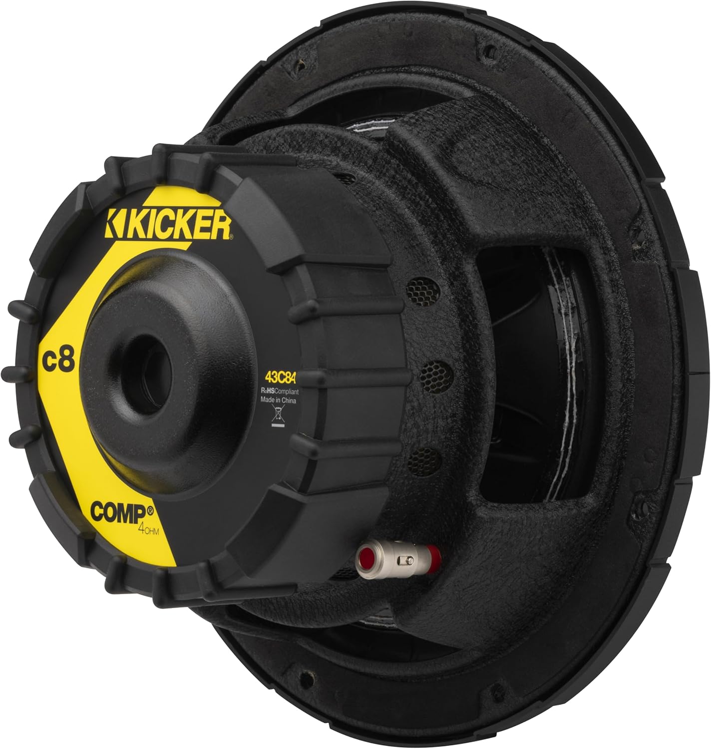 Kicker 43C84 8" Comp 4 Ohm SVC