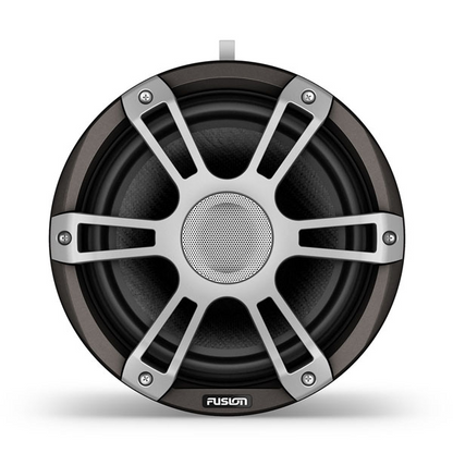 Fusion Signature Series 3i 8.8" CRGBW Sports Black Marine Wake Tower Speakers (Pair), 010-02773-51