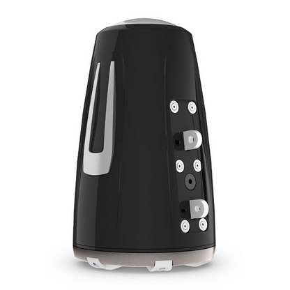 Fusion Signature Series 3i 8.8" CRGBW Sports Black Marine Wake Tower Speakers (Pair), 010-02773-51
