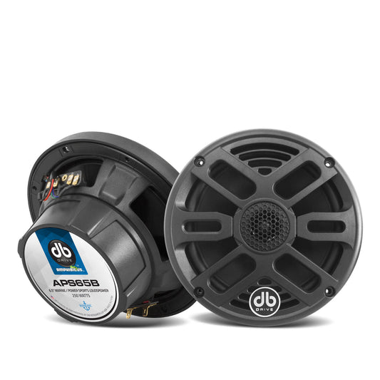 DB Drive APS65B : 6.5 in. 2-Way Marine Loudspeakers (Black)