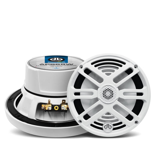 DB Drive APS65W : 6.5 in. 2-Way Marine Loudspeakers (White)