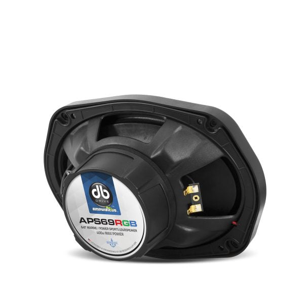 DB Drive APS69RGB : 6X9 in. Marine Loudspeakers W/RGB Accent Lighting (Black)