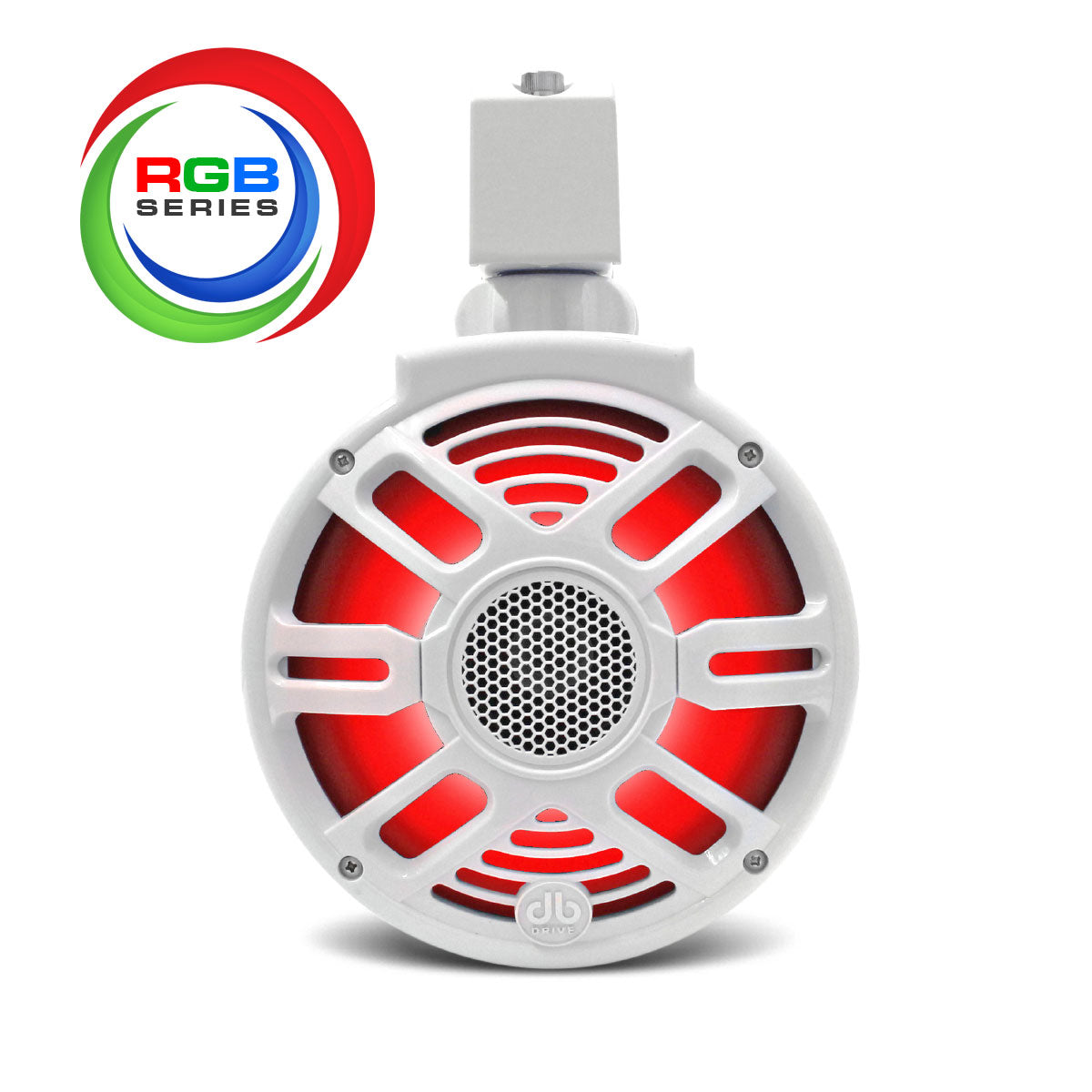 DB Drive APT8RGB-XW : 8 in. Tower Loudspeakers W/RGB Accent Lighting-(White)