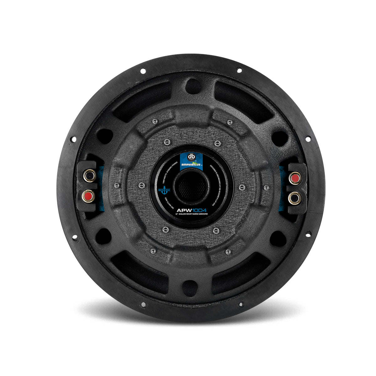 DB Drive APW10D4 : 10 in. Shallow Mount Marine Subwoofer