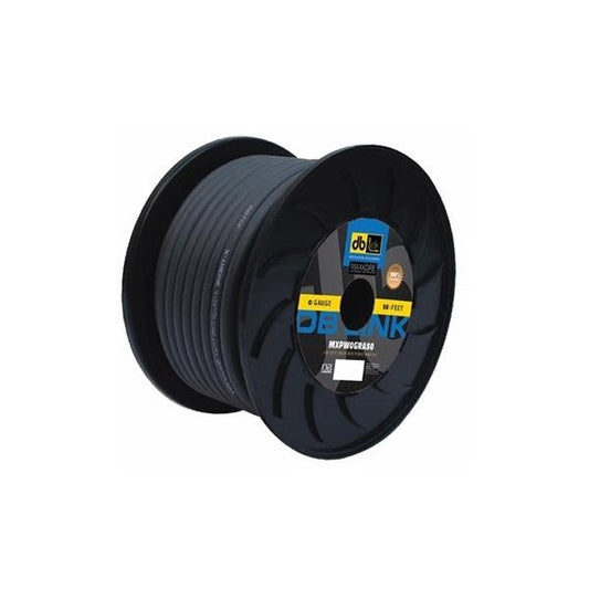 DB Drive MXPW0GRA50 : O Gauge Maxkore Premium 100% Copper Gray Soft Touch Power Wire Roll