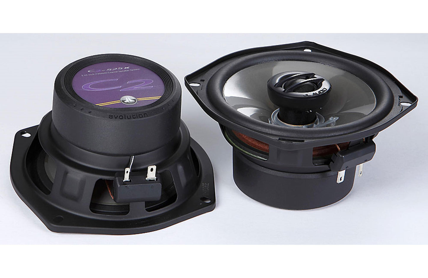 Two car speakers