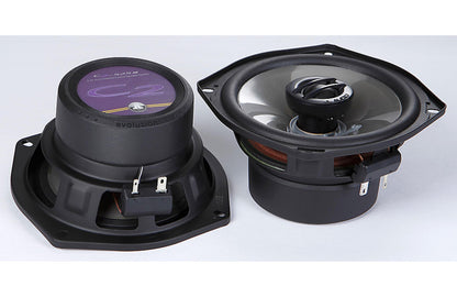 Two car speakers